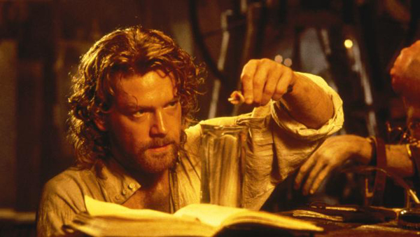 Kenneth Branagh as Victor Frankenstein in Mary Shelley's Frankenstein