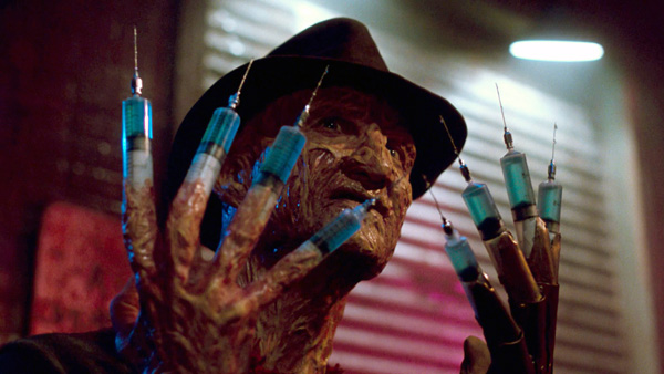 Robert Englund as Freddy Krueger in Nightmare on Elm Street III: Dream Warriors