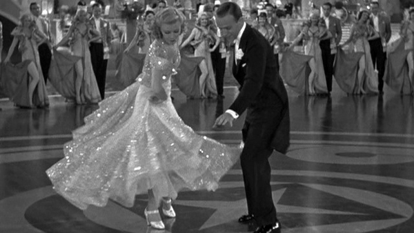Ginger Rogers as Dale Tremont and Fred Astaire as Jerry Travers in Top Hat