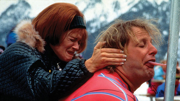 Jeff Daniels as Harry in Dumb and Dumber, Dumb and Dumber, written with Bennett Yellin