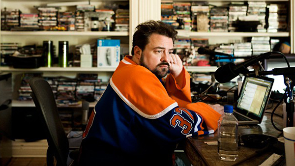 filmmaker Kevin Smith at work