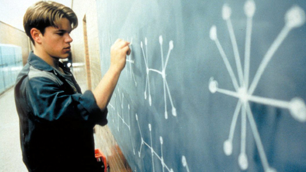 Matt Damon as Will in Good Will Hunting © 1997 Miramax Pictures- all rights reserved