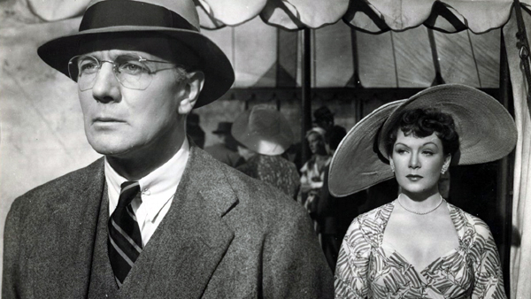 Michael Redgrave as Andrew Crocker-Harris and Jean Kent as Millie Crocker-Harris in The Browning Version