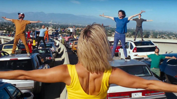 scene from the oscar winning movie La La Land