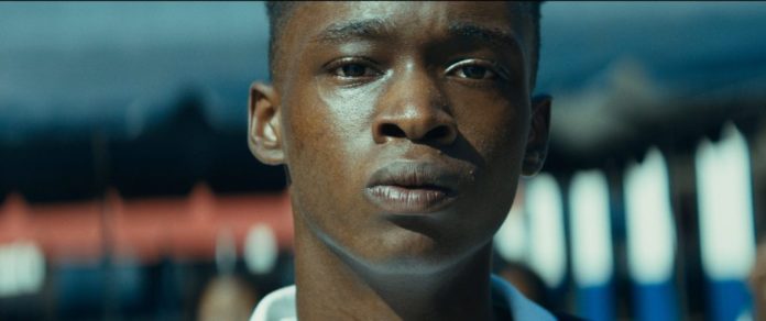 Ashton Sanders plays Chiron in Moonlight