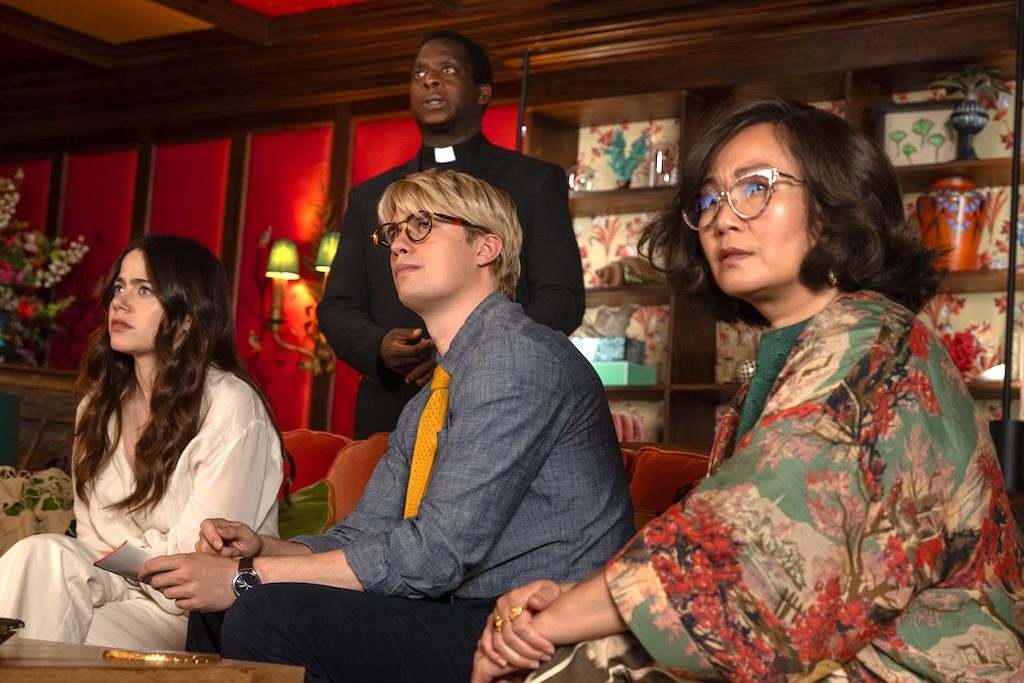 The Sheep Detectives animated movie cast  Molly Gordon, Nicholas Galitzine and Hong Chau