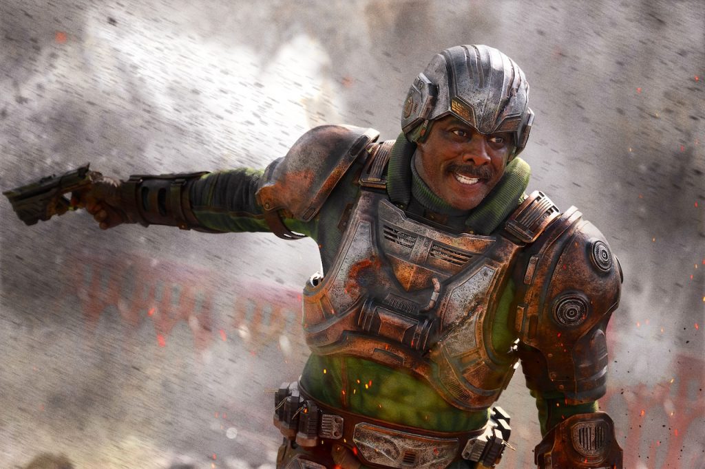 Idris Elba as Duncan in Masters of the Universe