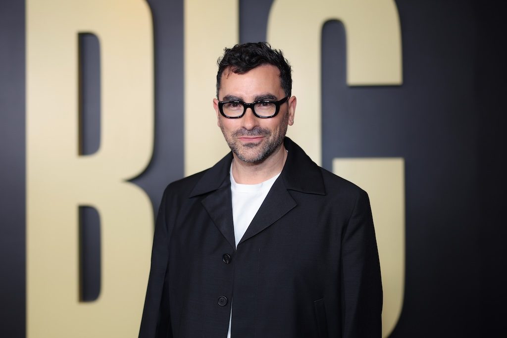 Dan Levy playing a pastor on Netflix