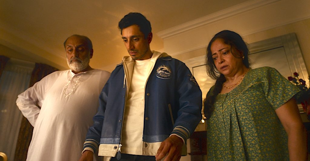 Sheeba Chaddha, Riz Ahmed, Sajid Hasan in Bait on Prime Video