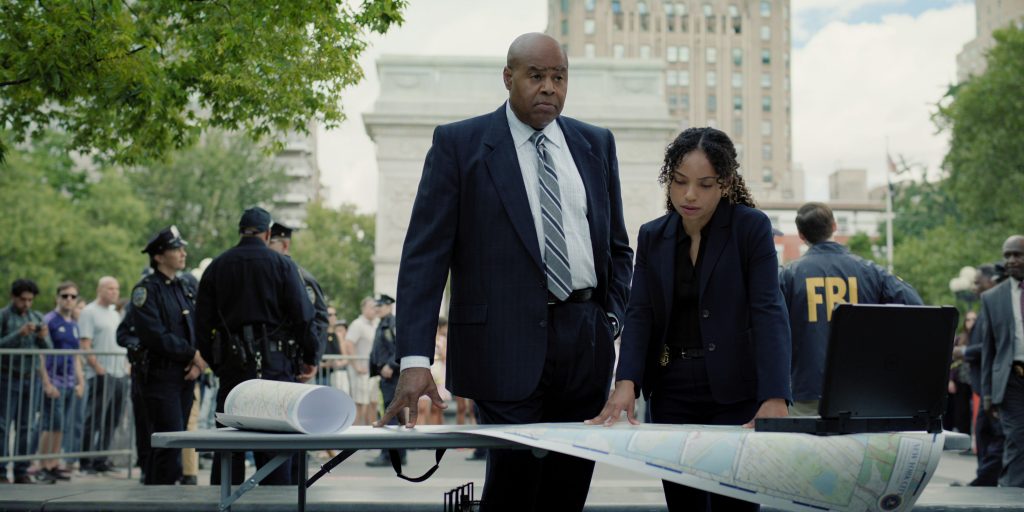 FBI Agents Chi McBride and Logan Brownin on I Will Find You