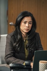 Leah Lewis as Sarah Franklin on Matlock CBS Season 2