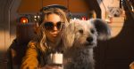 Milly Alcock as Supergirl with KRYPTO