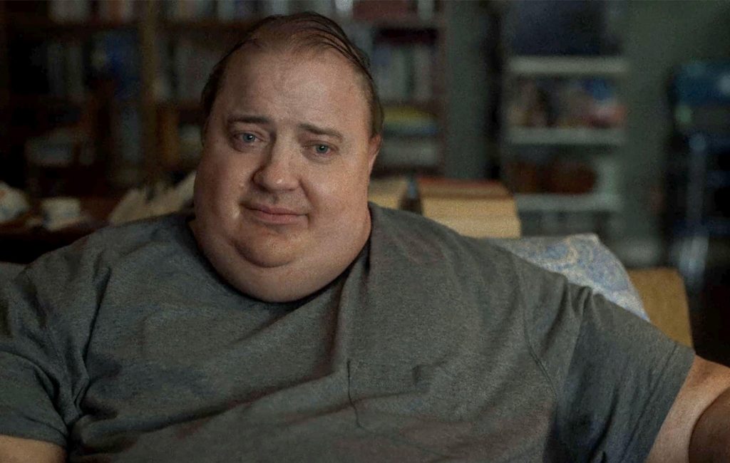 Breandan Fraser plays Charlie in Darren Aronofsky's The Whale