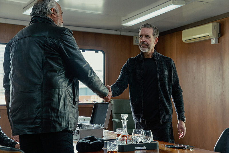 Paddy Considine plays Kevin Harrigan in Mobland Season 2 on Paramount Plus